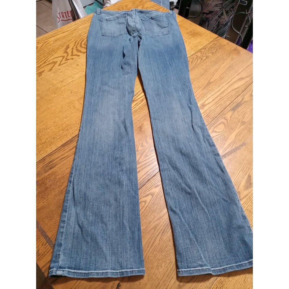 J BRAND Jeans Womens 30 BLUE Summer Spring Preowned FLARE FLARED ? Winter Used - Picture 8 of 8